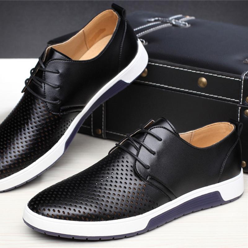 Ademende Platte Modesneakers