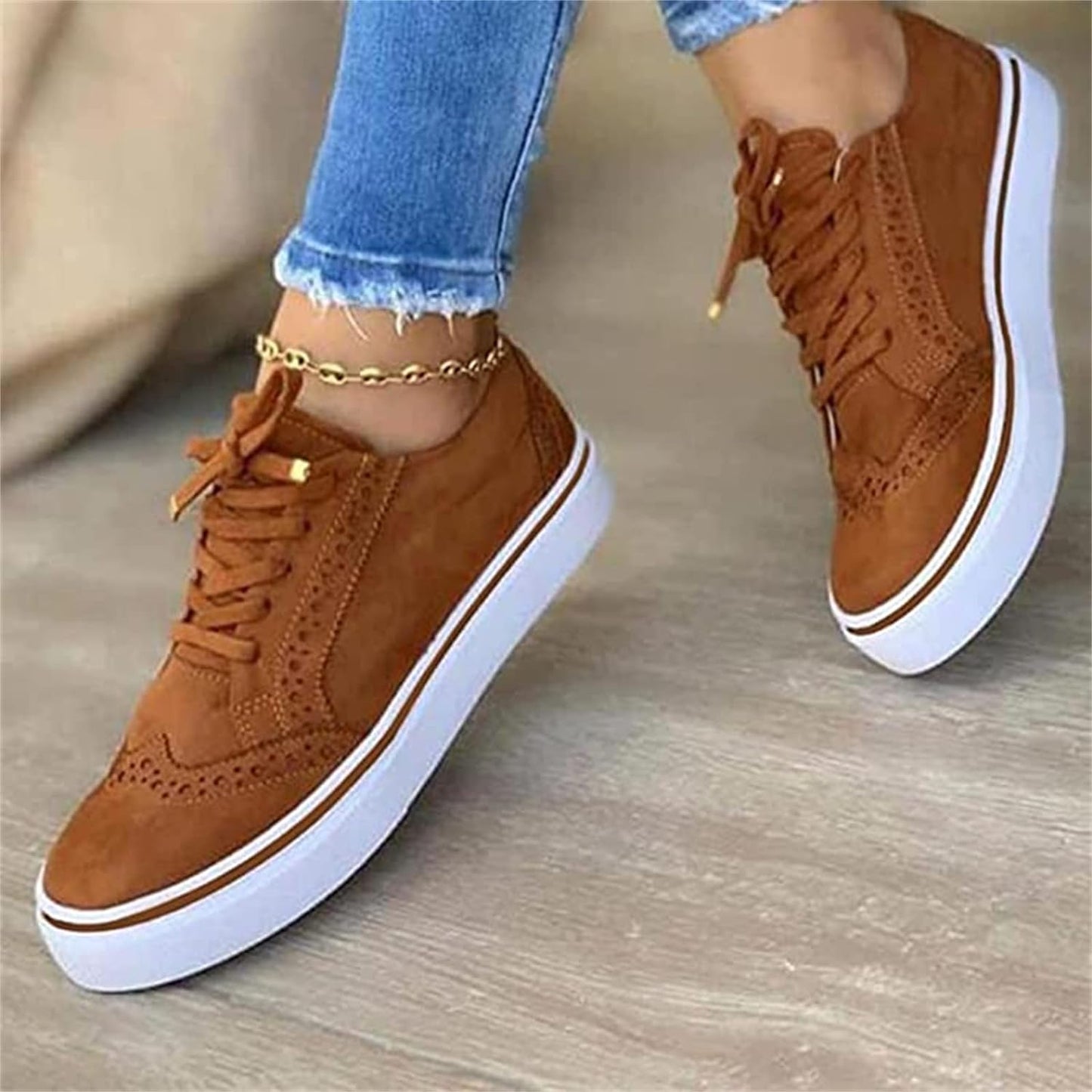 Casual Sneaker Fashion Veelzijdige Lace Up Schoenen