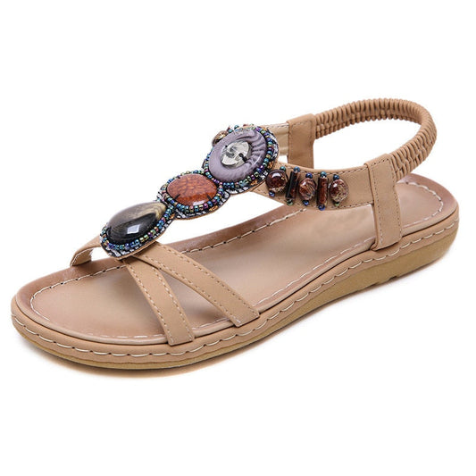 Boheemse zomersandalen voor vrouwen