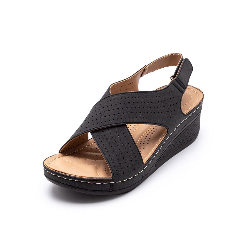 Casual holle sandalen